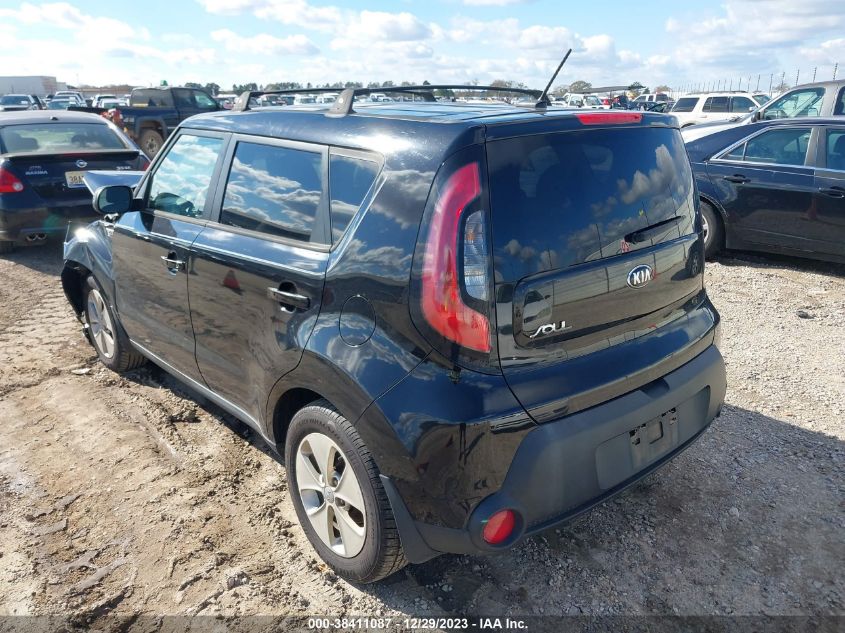 2015 Kia Soul VIN: KNDJN2A21F7126885 Lot: 38411087