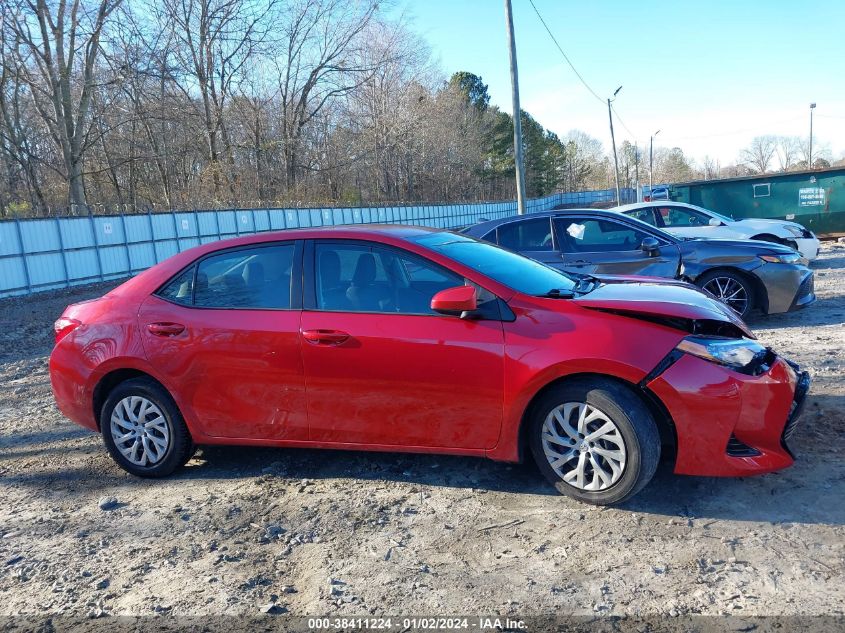 2018 Toyota Corolla Le VIN: 2T1BURHE3JC969090 Lot: 38411224