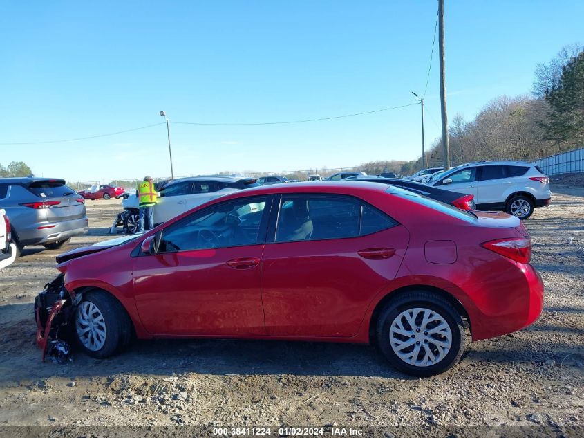 2018 Toyota Corolla Le VIN: 2T1BURHE3JC969090 Lot: 38411224