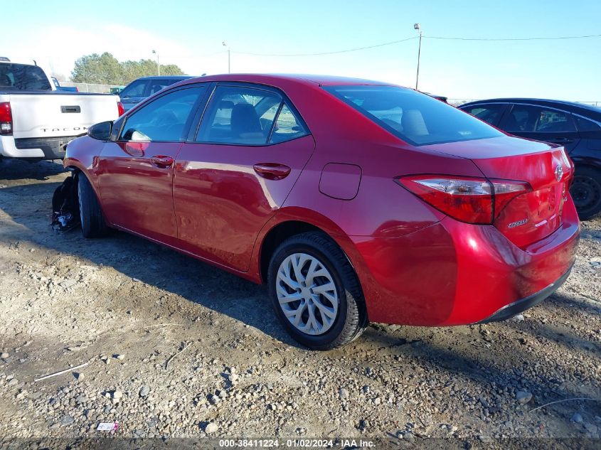 2018 Toyota Corolla Le VIN: 2T1BURHE3JC969090 Lot: 38411224