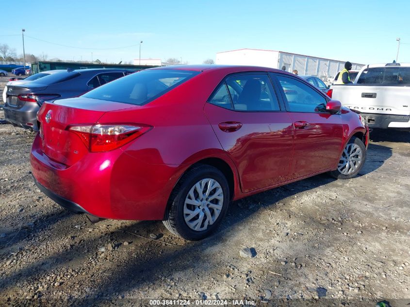 2018 Toyota Corolla Le VIN: 2T1BURHE3JC969090 Lot: 38411224