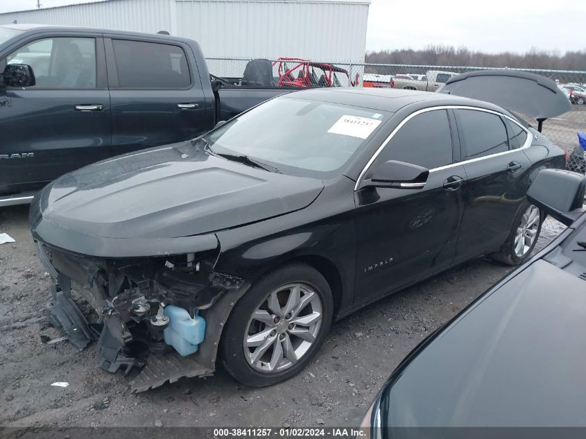 2019 Chevrolet Impala Lt VIN: 2G11Z5S3XK9129265 Lot: 38411257