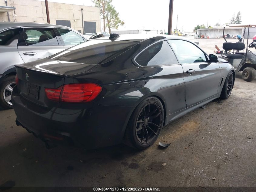 2015 BMW 435I VIN: WBA3R1C55FF774747 Lot: 38411278