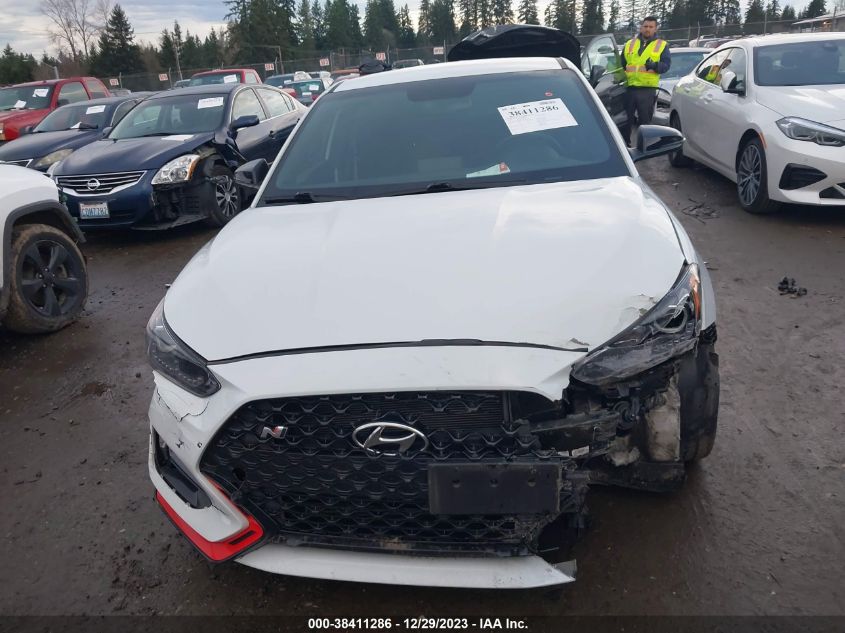 2020 Hyundai Veloster N VIN: KMHT36AH9LU003449 Lot: 38411286