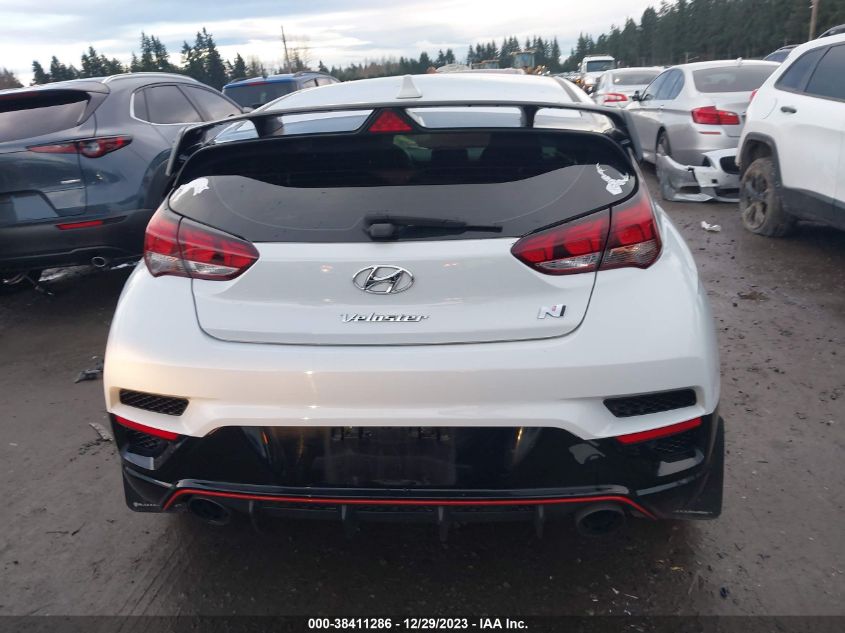 2020 Hyundai Veloster N VIN: KMHT36AH9LU003449 Lot: 38411286