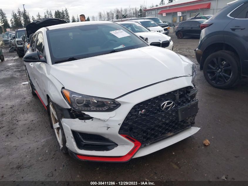 2020 Hyundai Veloster N VIN: KMHT36AH9LU003449 Lot: 38411286