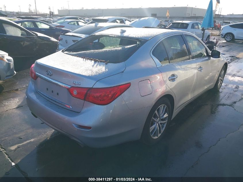 2017 Infiniti Q50 2.0T Base VIN: JN1CV7AP7HM642158 Lot: 38411297