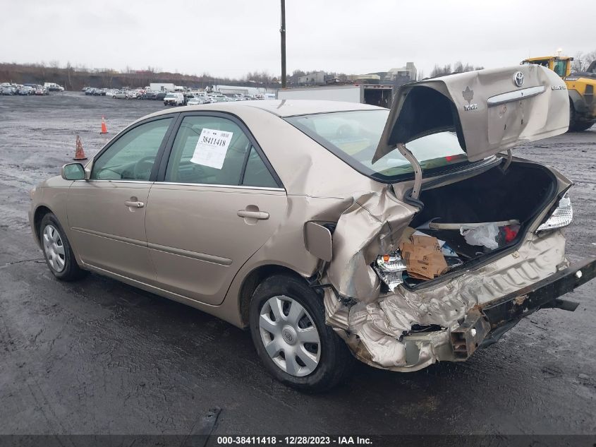 2003 Toyota Camry Le VIN: 4T1BE32K73U138122 Lot: 38411418