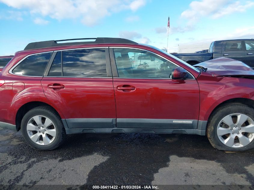 2011 Subaru Outback 2.5I Premium VIN: 4S4BRBGC7B3324229 Lot: 38411422