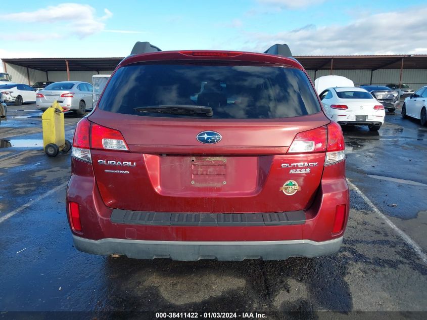 2011 Subaru Outback 2.5I Premium VIN: 4S4BRBGC7B3324229 Lot: 38411422