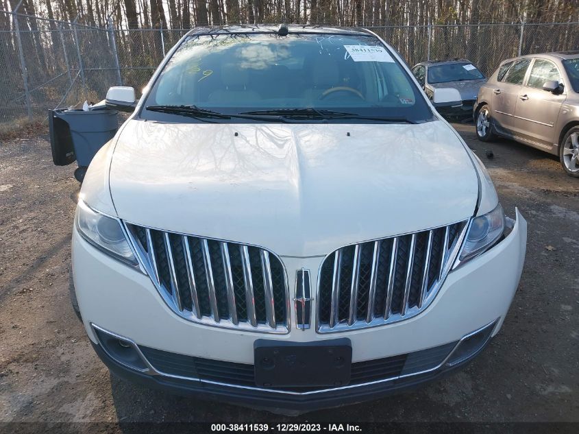 2013 Lincoln Mkx VIN: 2LMDJ8JK6DBL44224 Lot: 38411539