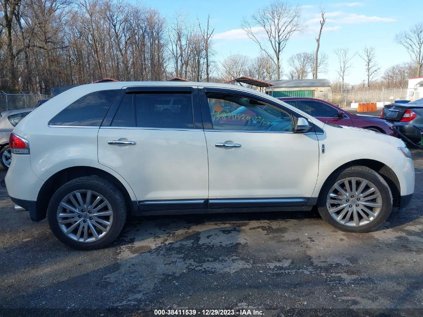 2013 Lincoln Mkx VIN: 2LMDJ8JK6DBL44224 Lot: 38411539