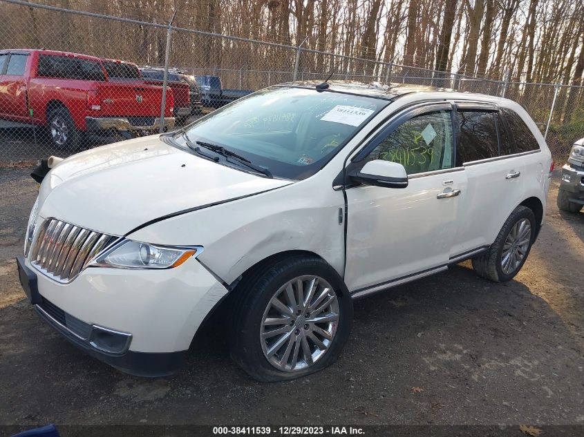 2013 Lincoln Mkx VIN: 2LMDJ8JK6DBL44224 Lot: 38411539