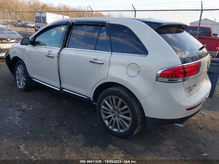 2013 Lincoln Mkx VIN: 2LMDJ8JK6DBL44224 Lot: 38411539