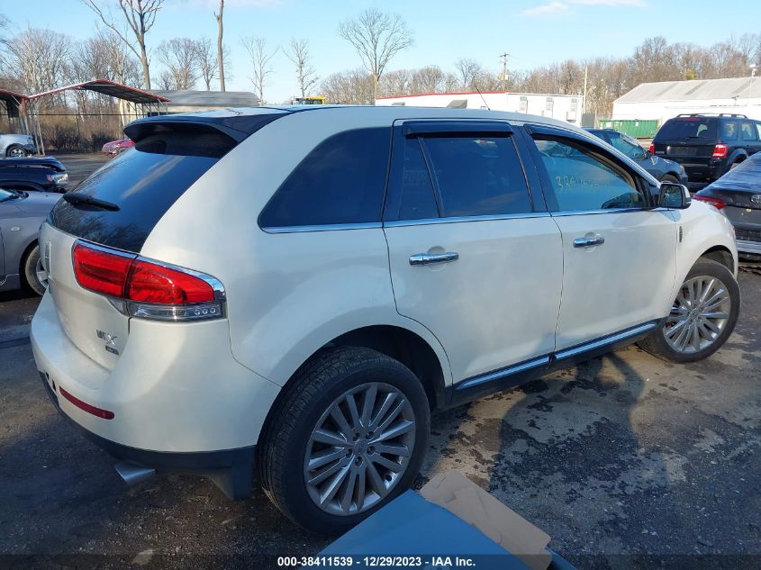 2013 Lincoln Mkx VIN: 2LMDJ8JK6DBL44224 Lot: 38411539