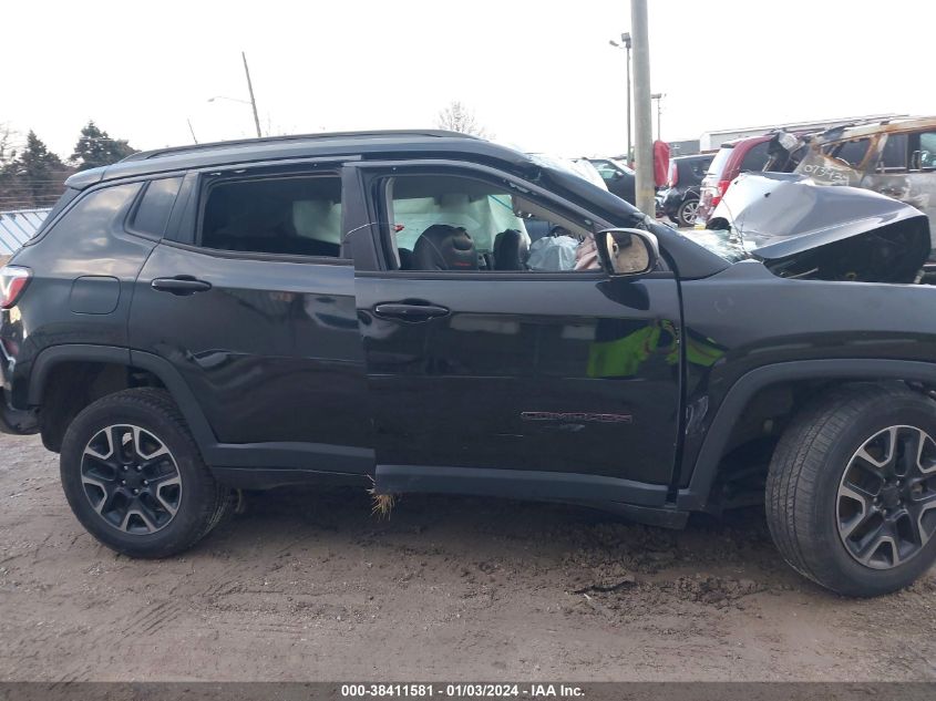 2019 Jeep Compass Trailhawk 4X4 VIN: 3C4NJDDB0KT671633 Lot: 38411581