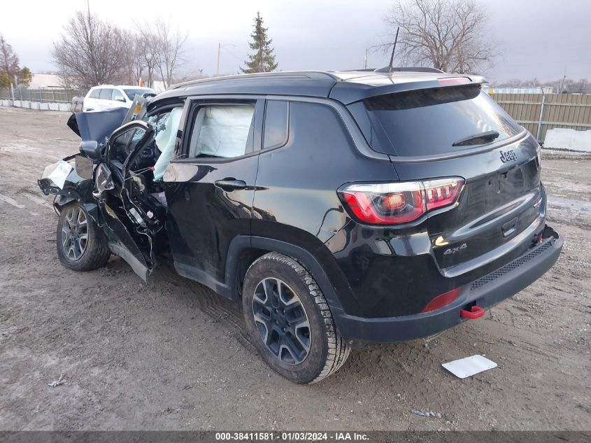 2019 Jeep Compass Trailhawk 4X4 VIN: 3C4NJDDB0KT671633 Lot: 38411581