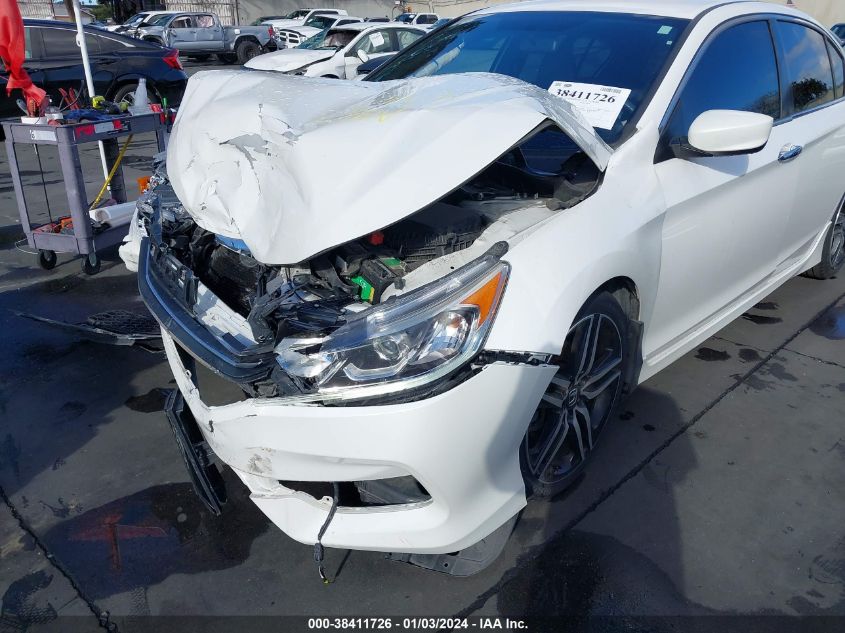 1HGCR2F16HA126952 2017 Honda Accord Sport Se