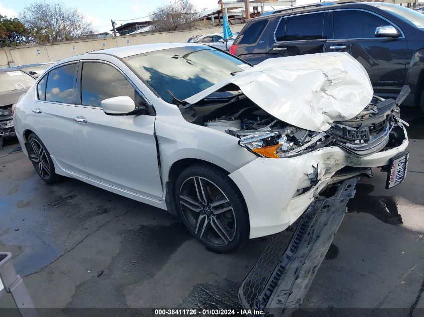 1HGCR2F16HA126952 2017 Honda Accord Sport Se