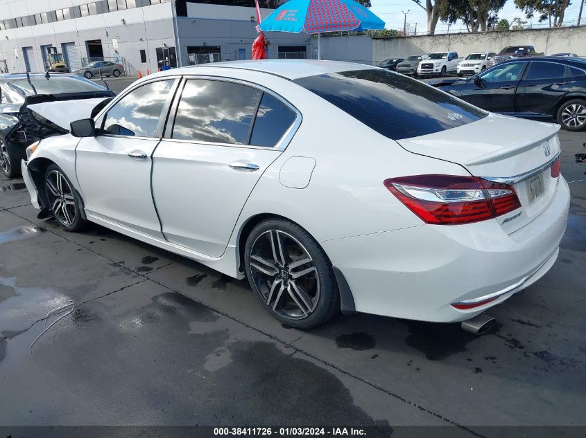 1HGCR2F16HA126952 2017 Honda Accord Sport Se