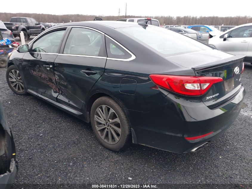 2016 Hyundai Sonata Sport VIN: 5NPE34AF6GH312912 Lot: 38411831