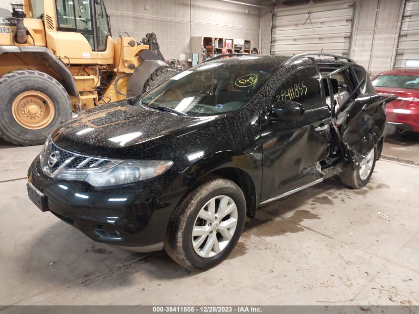 JN8AZ1MW7DW314914 2013 Nissan Murano Sv