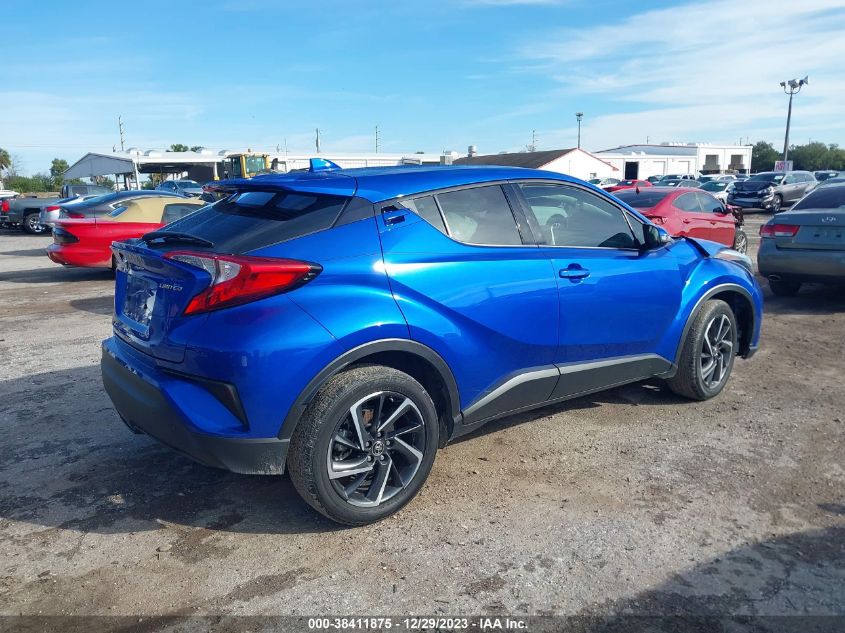 2022 Toyota C-Hr Limited VIN: NMTKHMBX4NR140624 Lot: 38411875