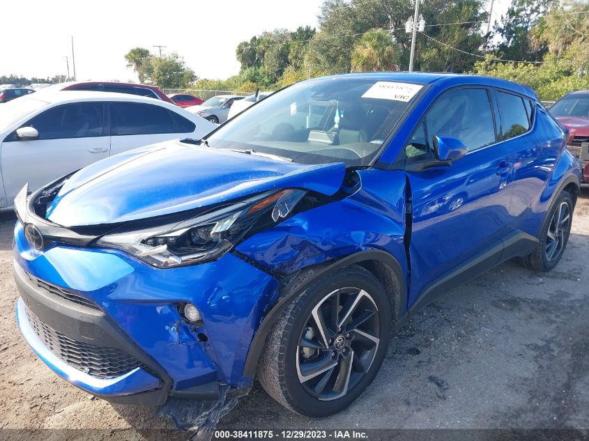 2022 Toyota C-Hr Limited VIN: NMTKHMBX4NR140624 Lot: 38411875