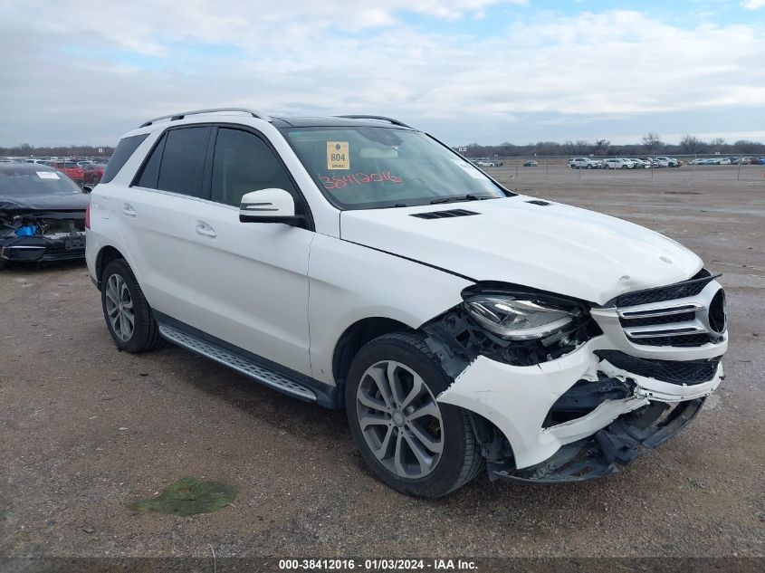 4JGDA5JB1GA633523 2016 Mercedes-Benz Gle 350