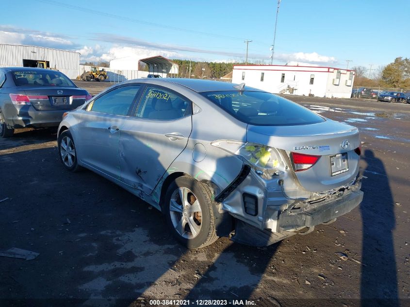 2016 Hyundai Elantra Value Edition VIN: KMHDH4AE5GU485133 Lot: 38412021