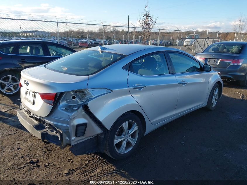 2016 Hyundai Elantra Value Edition VIN: KMHDH4AE5GU485133 Lot: 38412021