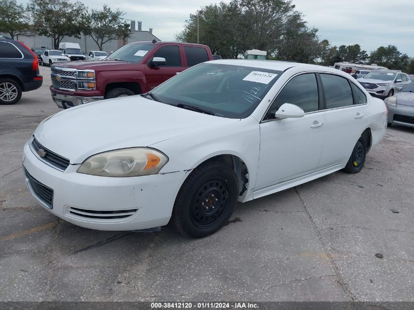 2011 Chevrolet Impala Police VIN: 2G1WD5EM4B1286491 Lot: 38412120