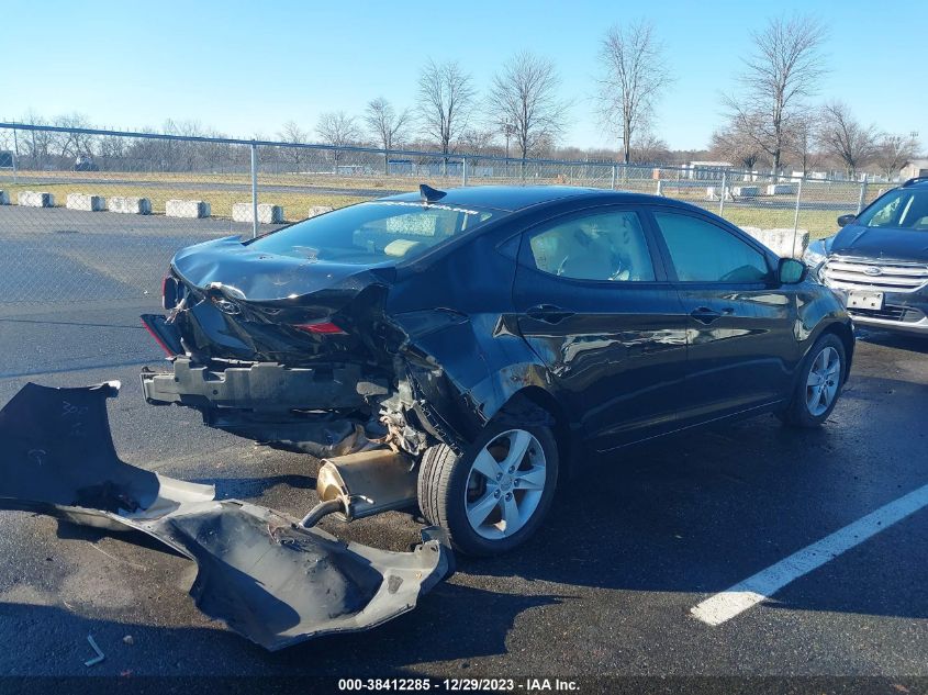 2012 Hyundai Elantra Gls (Ulsan Plant) VIN: KMHDH4AE9CU367337 Lot: 40351319