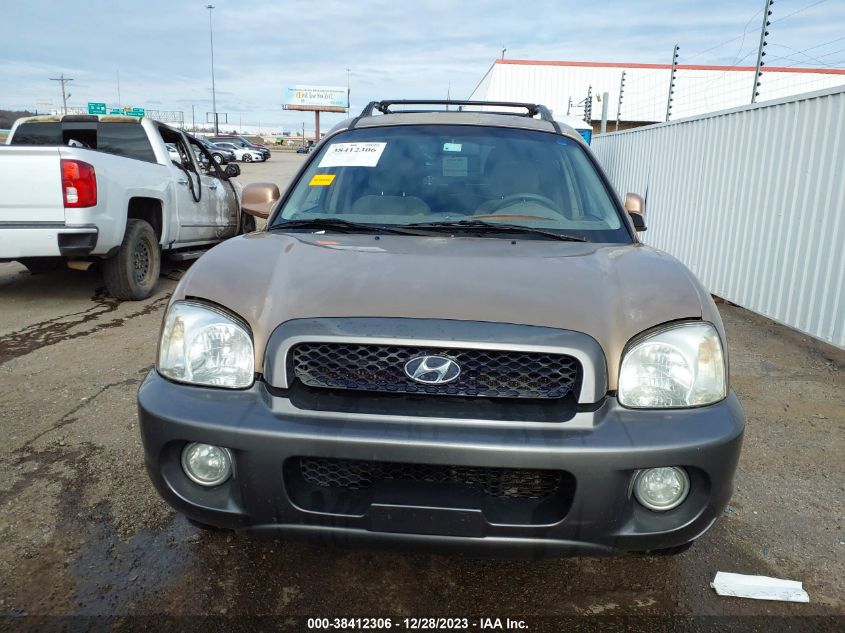 2004 Hyundai Santa Fe Gls VIN: KM8SC13D34U781837 Lot: 38412306