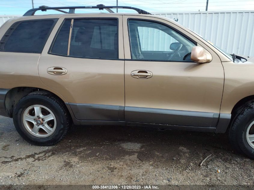 2004 Hyundai Santa Fe Gls VIN: KM8SC13D34U781837 Lot: 38412306