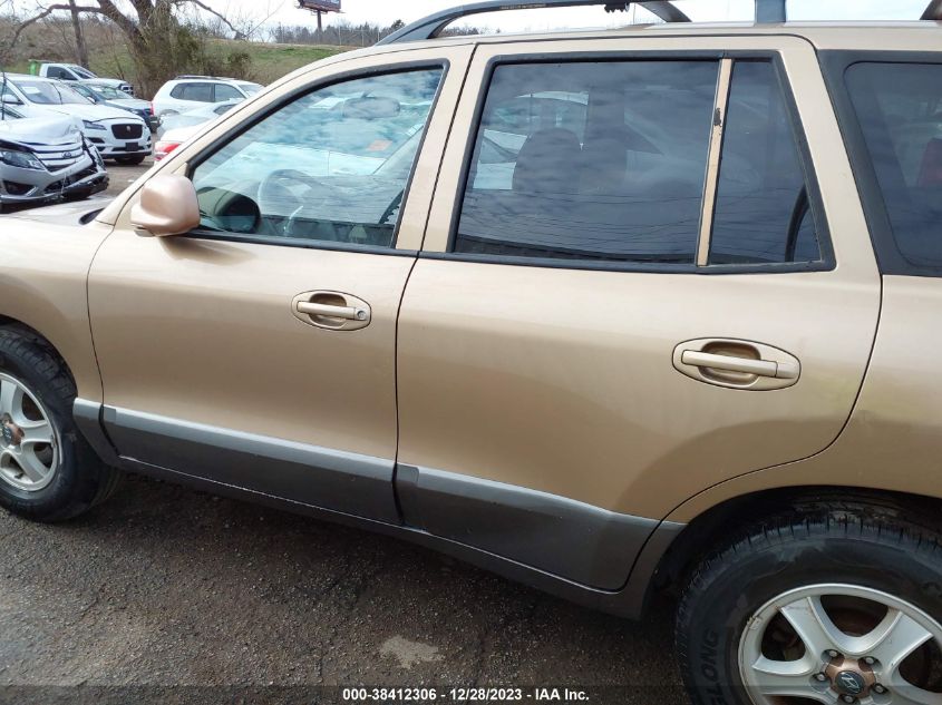 2004 Hyundai Santa Fe Gls VIN: KM8SC13D34U781837 Lot: 38412306