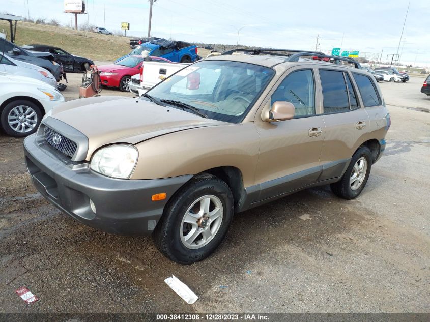 2004 Hyundai Santa Fe Gls VIN: KM8SC13D34U781837 Lot: 38412306