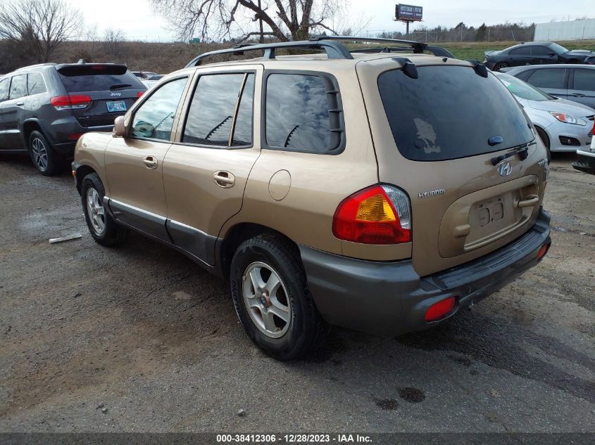 2004 Hyundai Santa Fe Gls VIN: KM8SC13D34U781837 Lot: 38412306