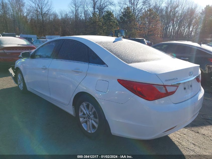 5NPEB4ACXDH535507 2013 Hyundai Sonata Gls