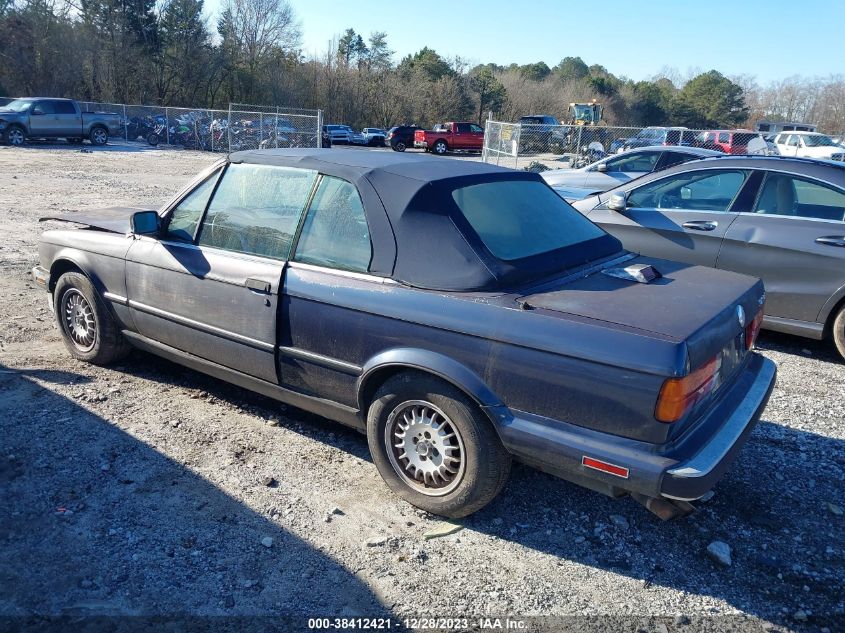 1988 BMW 325 I Automatic VIN: WBABB2300J8855792 Lot: 38412421