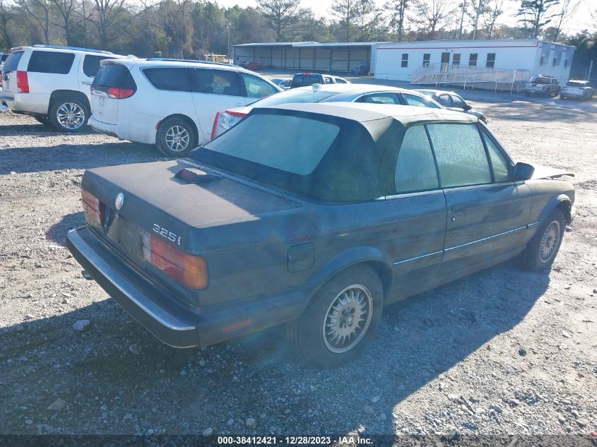 1988 BMW 325 I Automatic VIN: WBABB2300J8855792 Lot: 38412421