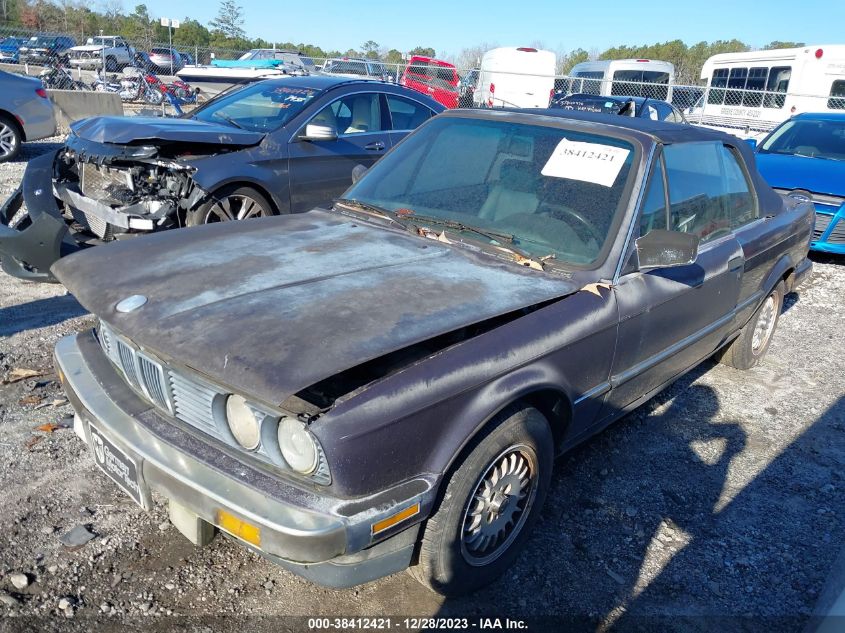 1988 BMW 325 I Automatic VIN: WBABB2300J8855792 Lot: 38412421