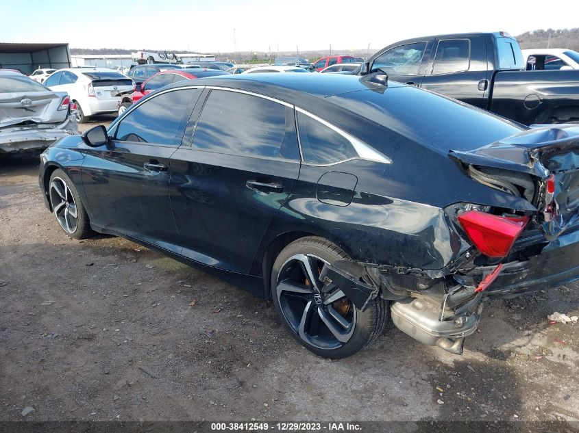 2021 Honda Accord Sport Special Edition VIN: 1HGCV1F48MA001283 Lot: 38412549