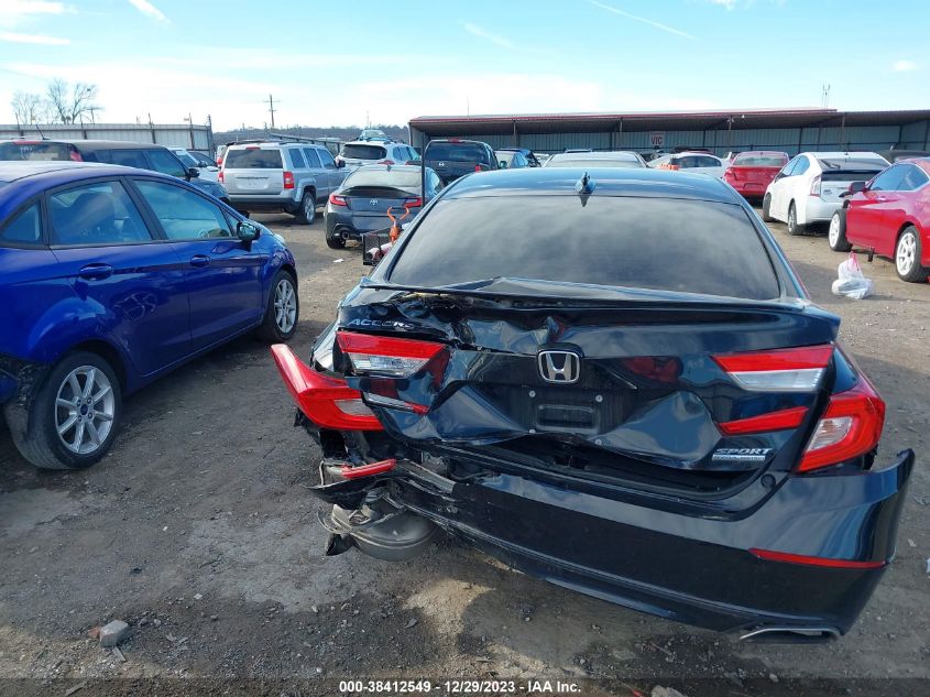 2021 Honda Accord Sport Special Edition VIN: 1HGCV1F48MA001283 Lot: 38412549