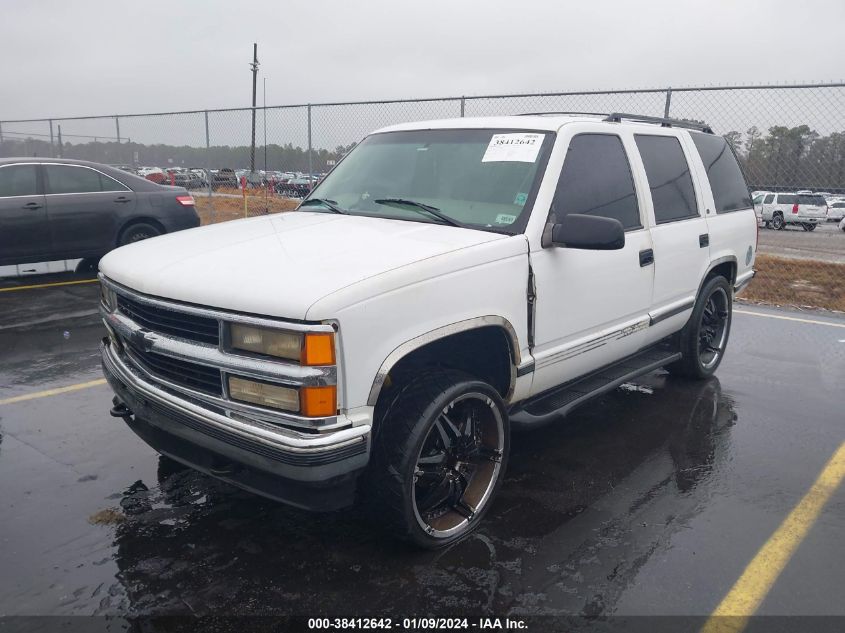 1GNEK13R9XJ310708 1999 Chevrolet Tahoe Ls