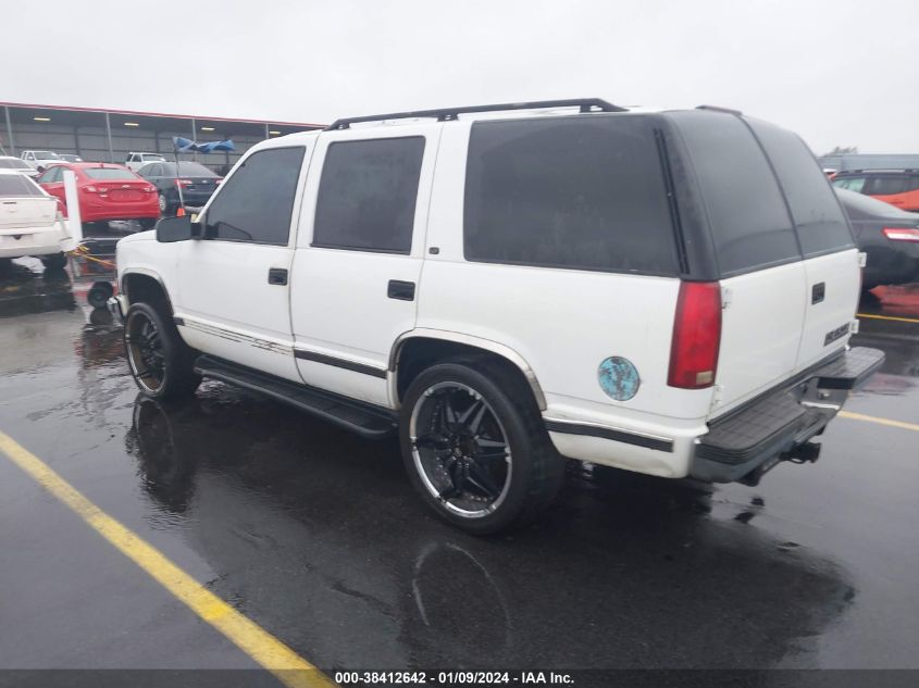 1GNEK13R9XJ310708 1999 Chevrolet Tahoe Ls