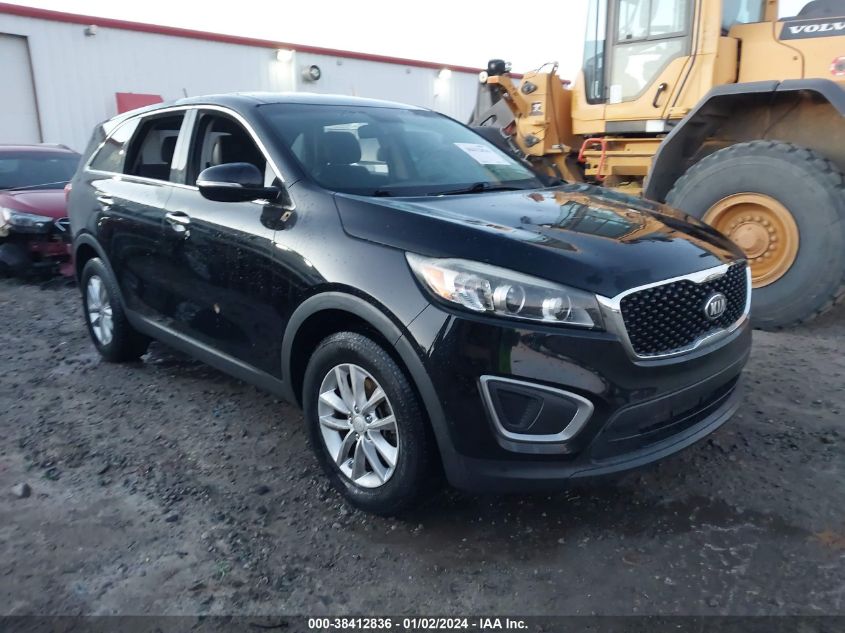 2016 Kia Sorento 2.4L L VIN: 5XYPG4A3XGG011876 Lot: 38412836