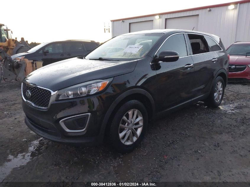 2016 Kia Sorento 2.4L L VIN: 5XYPG4A3XGG011876 Lot: 38412836