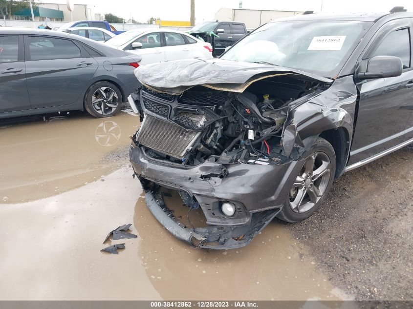 2015 Dodge Journey Crossroad VIN: 3C4PDCGB2FT718740 Lot: 38412862