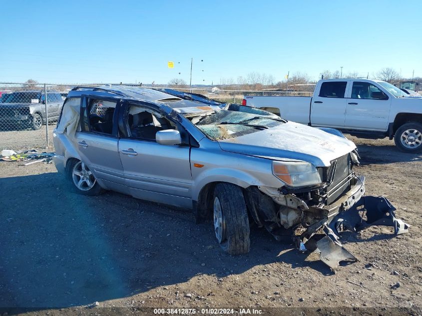 5FNYF18627B010248 2007 Honda Pilot Ex-L